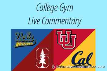 Saturday Live Blog – February 12, 2022 - The Balance Beam Situation