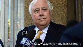 Palmer, McGowan court stoush gets underway - Western Advocate