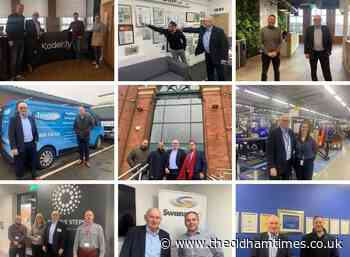 Oldham rowing record breaker Frank Rothwell meets businesses in new council role - theoldhamtimes.co.uk