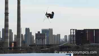 Oldham, Ledeux top freeski big air qualifying in discipline's first Olympic competition - NBC Olympics