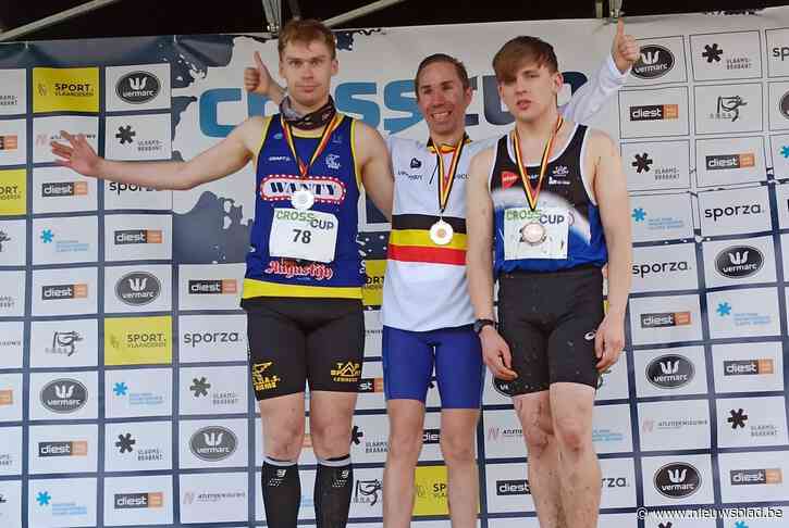 Niels De Wilde (22) loopt naar zilver