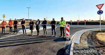 Verkehrsfreigabe in Volkach: Über den Aldi-Kreisel in die Weinstadt - inFranken.de