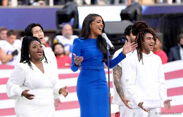 Watch Mickey Guyton’s National Anthem performance at Super Bowl