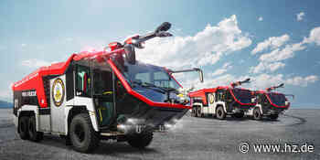 Neueste Feuerwehrtechnik aus Giengen: Drei Ziegler-Löschfahrzeuge für Flughafen in Nigeria - Heidenheimer Zeitung