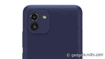 Samsung Galaxy A03 India Launch Tipped for February End or Early March, Price Leaked