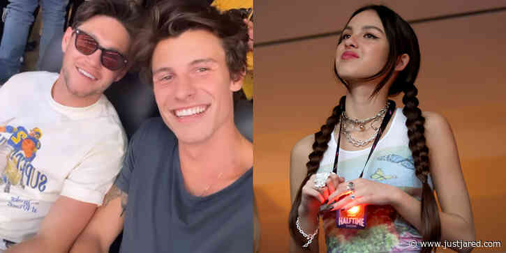 Olivia Rodrigo, Shawn Mendes, Niall Horan & More Attended Super Bowl 2022 - See Photos!