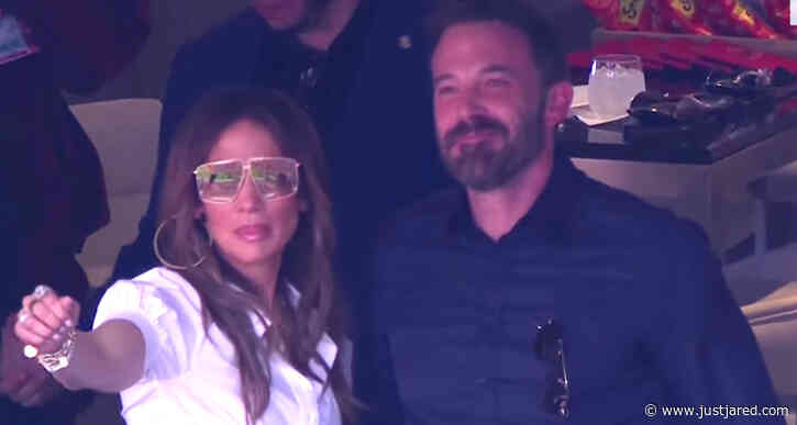 Jennifer Lopez & Ben Affleck Dance in the Stands at Super Bowl 2022 - Watch!