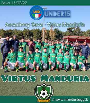 GIOVANISSIMI PROVINCIALI - Entusiasmante vittoria in rimonta della Virtus Manduria a Sava: da 0-2 a 4-2 - ManduriaOggi