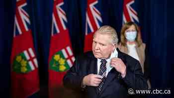 Ontario Premier Doug Ford making 9:30 a.m. ET announcement