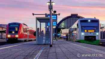 Gute Nachricht für den Eisenbahn-Bau - Zusage für die Elektrifizierung der Mitte-Deutschland-Verbindung zwischen Weimar und Gößnitz - Ostthüringer Zeitung