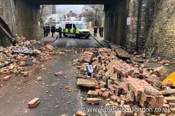 Bridge strike cuts off trains to Bromley North and blocks traffic