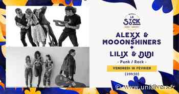 Alexx & the mooonshiners + Lilix & Didi – CONCERT LE STOCK vendredi 18 février 2022 - Unidivers