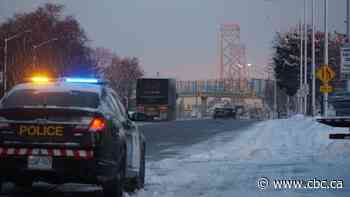 Ambassador Bridge reopens with heavy police presence around former protest site