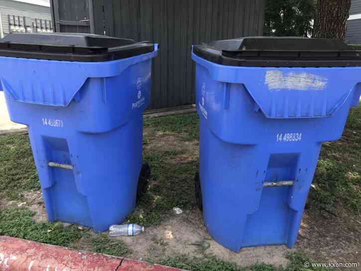 Austin recycling pick-ups delayed due to winter storm, staff shortages