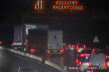 Un accident sur l'A8 provoque un important ralentissement entre Nice et Monaco