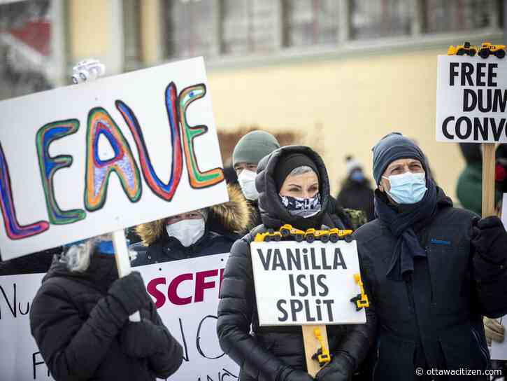 Truck convoy: Trudeau reportedly invoking emergency powers; Judge approves city's injunction; 'Several' trucks moved off residential streets: Watson