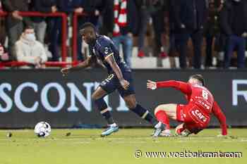 Antwerp kent het schorsingsvoorstel voor Ally Samata na zijn rode kaart tegen Seraing