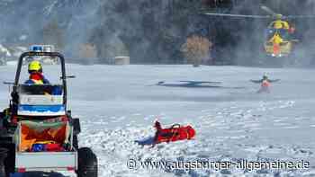 Lawine am Ettaler Manndl reißt zwei Wanderer aus Aichach-Friedberg mit - Augsburger Allgemeine