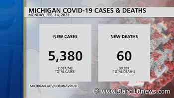Michigan Health Officials Report 5380 Coronavirus Cases, 60 Deaths - 9 & 10 News - 9&10 News