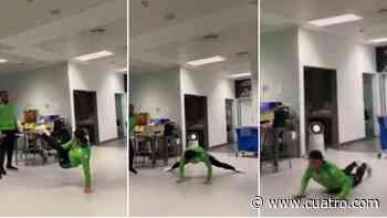 Joaquín Sánchez baila breakdance en el vestuario del Betis - Cuatro