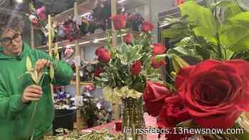 Virginia Beach florists churning out Valentine's Day bouquets despite ongoing shortage