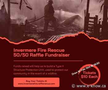 Invermere Fire Rescue Association 50/50 Raffle - E-Know.ca