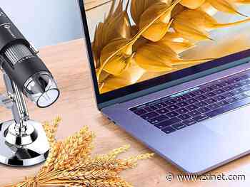 Examine the miniature world in widescreen with 20% off this digital microscope