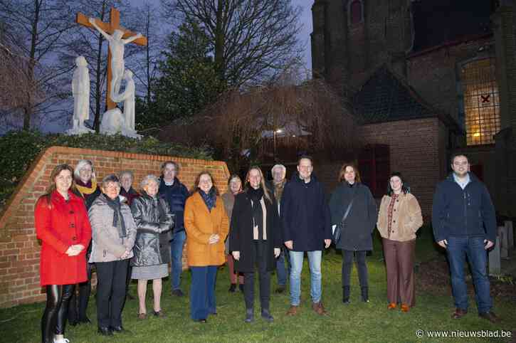 Calvarie-beeldengroep  krijgt oude glorie terug