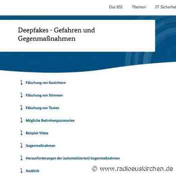 Deepfakes: Audio- und Videomanipulation auf der Spur - radioeuskirchen.de