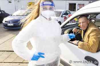 Drive-in-Testzentrum in Dresden-Lockwitz eröffnet - TAG24