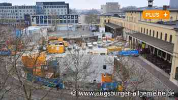 Umbau am Augsburger Bahnhofsvorplatz: Die Bäume bleiben vorerst stehen