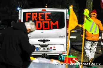 Police filter Brussels traffic to dilute trucker protests - Ealing Times