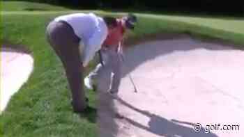 ‘Look at the grin’: Charley Hoffman once got one of the best rules breaks ever - Golf.com