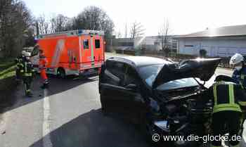 Kollision an der Ampel Gütersloher Straße in Verl - Die Glocke
