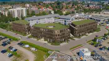 Hohe Decken und viel Stahl: In Göggingen entstehen futuristische Bürogebäude