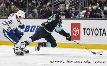 Marner reaches 400 career points, Leafs top Kraken 6-2 - Dawson Creek Mirror