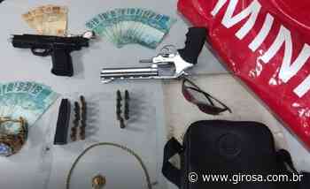 Cotia: agentes da Polícia Militar prendem suspeito de roubo com armas e munições - Giro S/A