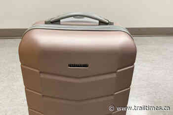 Trail RCMP ask, 'Is this suitcase yours?' – Trail Daily Times - Trail Times