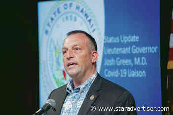 Lt. Gov. Josh Green sees restrictions easing in coming weeks