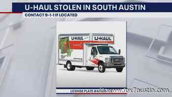 U-Haul full of APD officer, family's belongings stolen in South Austin - FOX 7 Austin