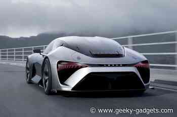 New Lexus Electric supercar teased in new photos