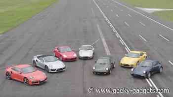 Porsche 911 Turbo models shown off on video
