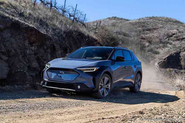 Subaru starts taking Solterra electric SUV reservations