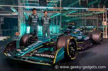 New Aston Martin AMR22 Formula 1 car unveiled