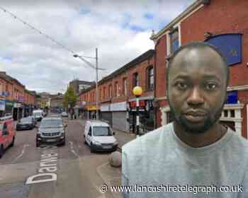 Violent Blackburn criminal attacked grandad as he waited for taxi