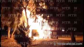 Se incendia casa de madera en Fresnillo - NTR Zacatecas .com