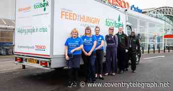 Supermarket giant Tesco donates van to Coventry Foodbank - Coventry Live