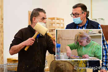 Chemnitz: Kunst kennt keine Behinderung - In dieser integrativen Kreativwerkstatt entstehen Unikate - TAG24