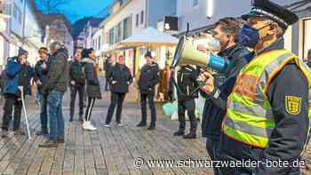 Spaziergänge im Kreis Calw: Polizei zeigt massiv Präsenz
