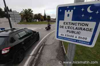 Quelles villes de la région de Nice éteignent leur éclairage la nuit?